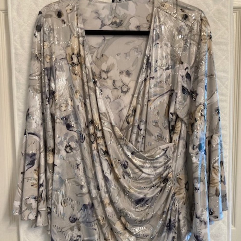 Dressy swag blouse